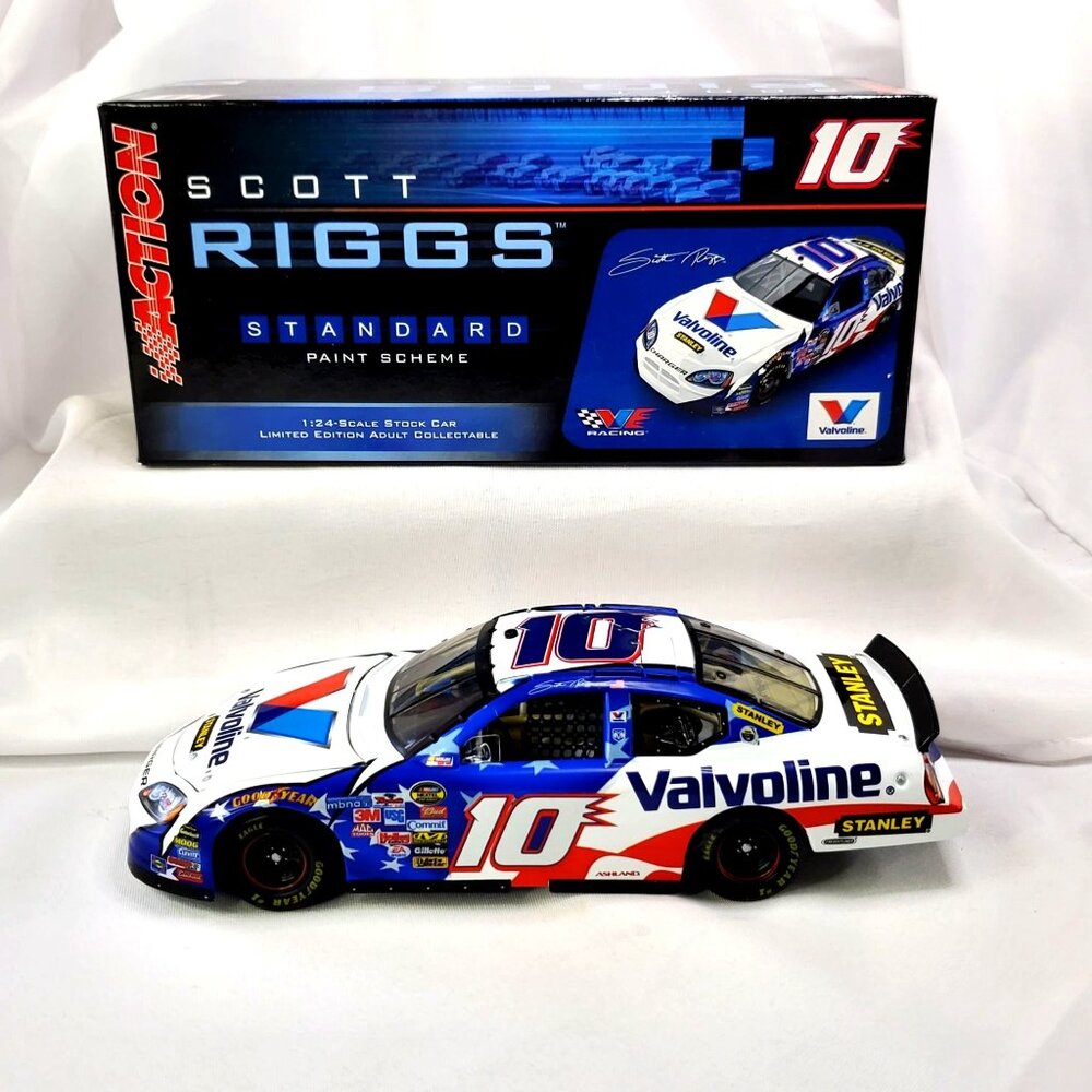 Scott Riggs #10 Valvoline 2006 Charger Club Car 1:24 Scale Diecast 1 Of 144